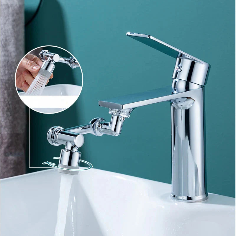 Flexibler Wasserhahnverlängerer | 1080° drehbar | 2 Wasserstrahlmodi