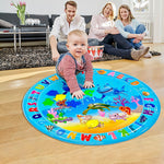 Spritzige Abenteuer-Spielmatte für Katzen