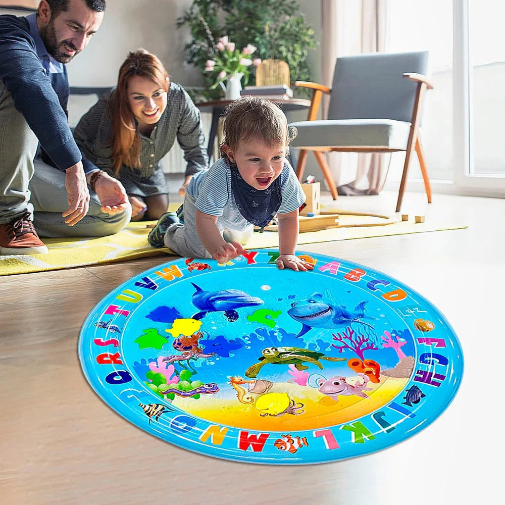 Spritzige Abenteuer-Spielmatte für Katzen