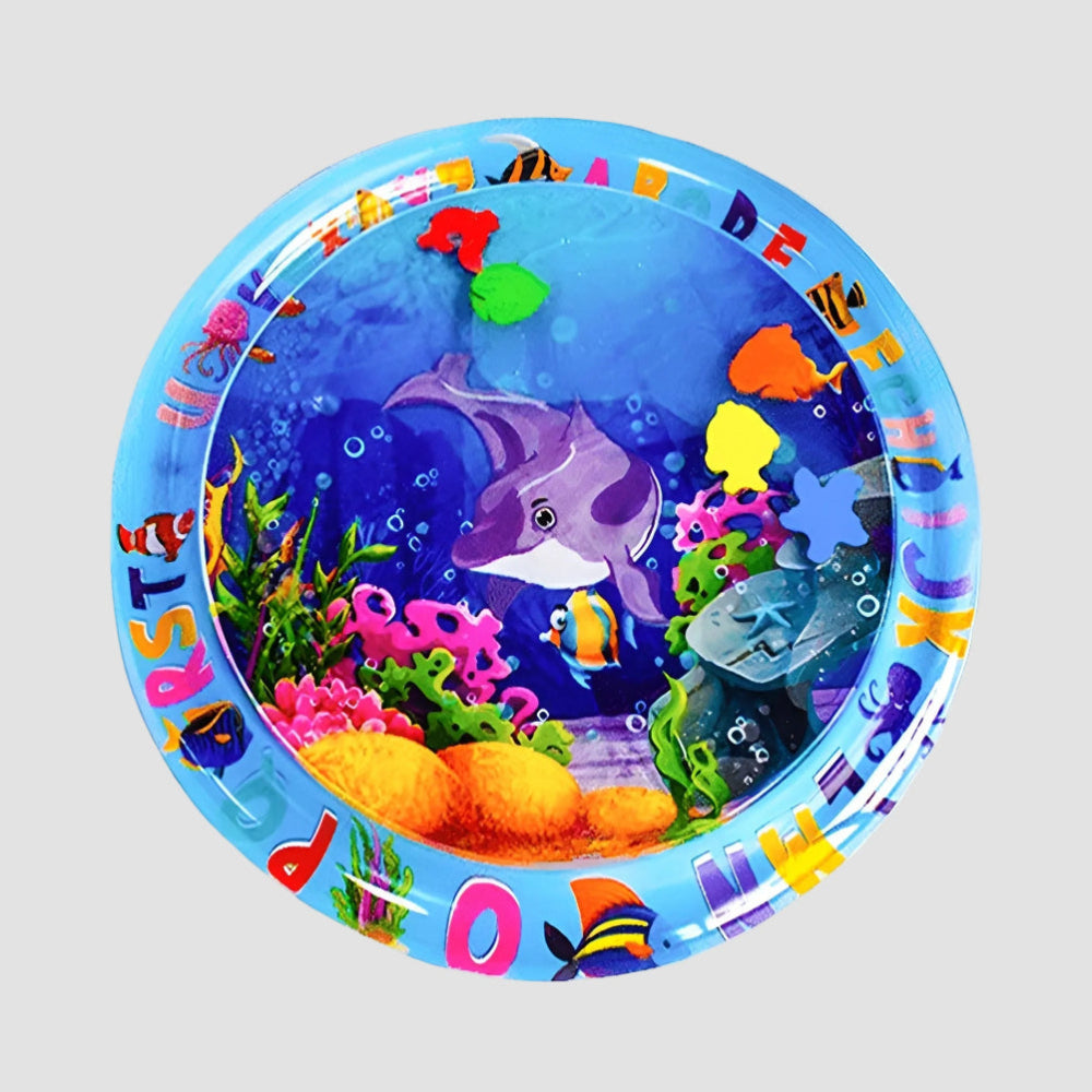 Spritzige Abenteuer-Spielmatte für Katzen