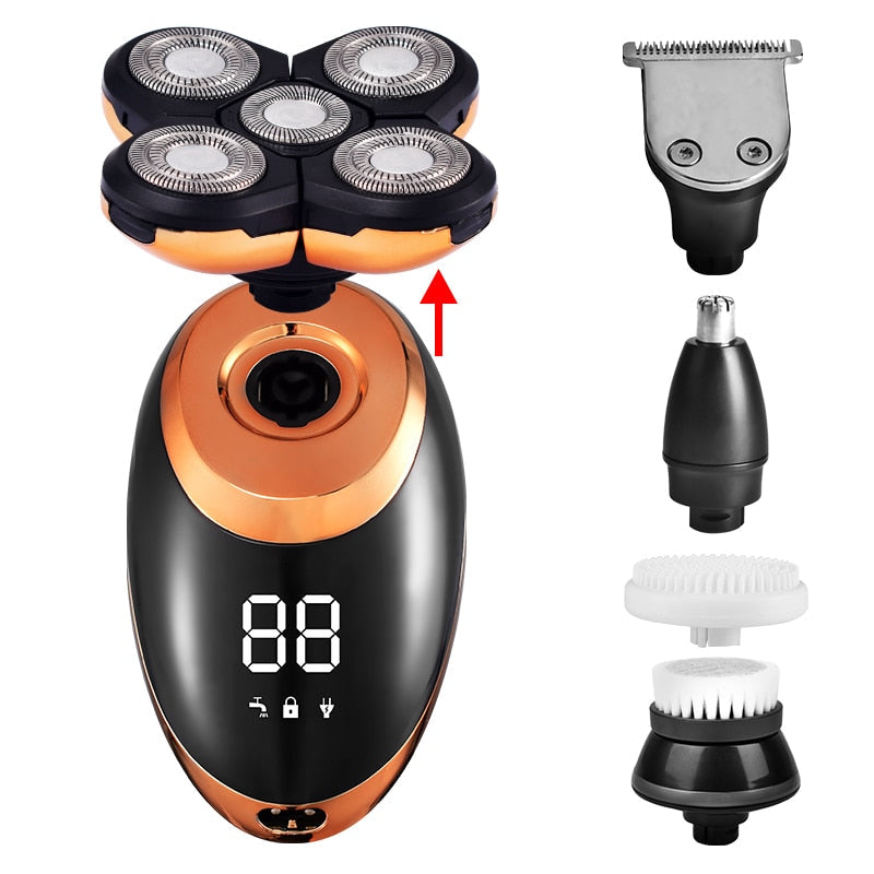 Versatile, Waterproof Cordless Trimmer for Men