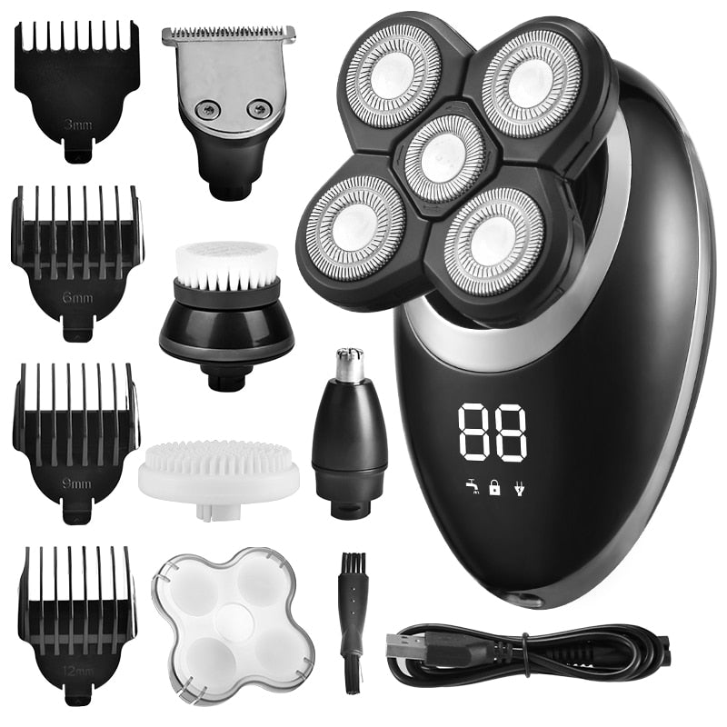 Versatile, Waterproof Cordless Trimmer for Men