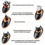 Versatile, Waterproof Cordless Trimmer for Men