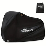 Wetterfeste Fahrradabdeckung – Wasserdichte Tasche mit UV-Beschichtung und Schlossöffnung