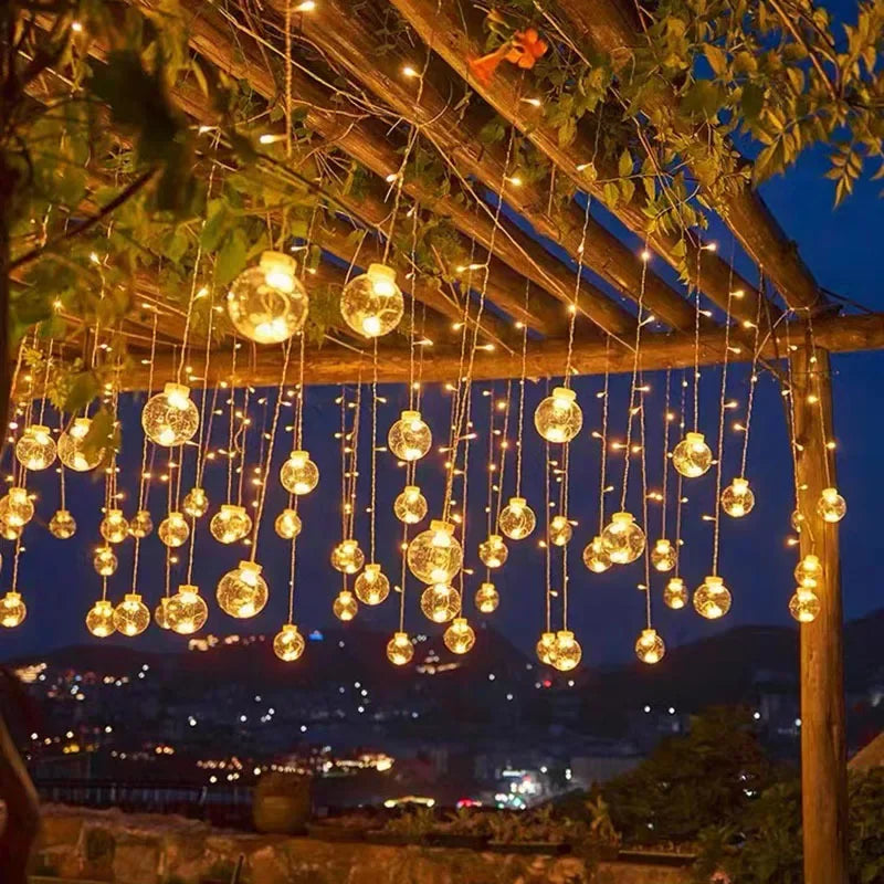 Wetterfeste LED-Lichterkette – 3,5 m für romantische Stimmung im Freien