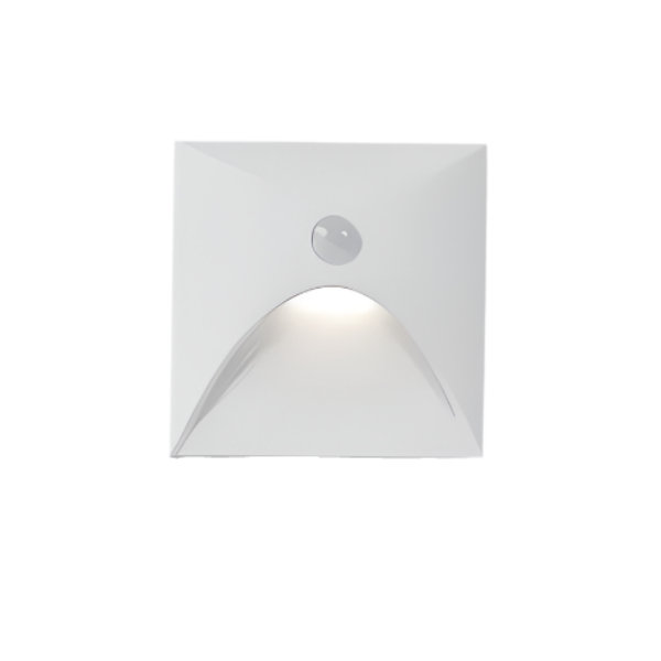 Wetterfeste Außenwandleuchte mit Bewegungsmelder – Slim LED Design