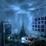 Stimmungsvolle LED-Lampe mit Farbwechsel und Dimmerfunktion