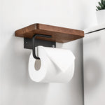 Wandhalterung für Toilettenpapier mit Ablage - Praktisch und Stilvoll