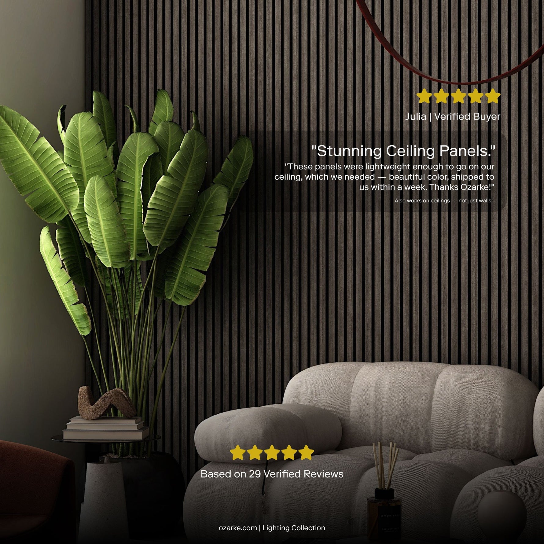 Elegant Wooden Acoustic Panels for Your Home