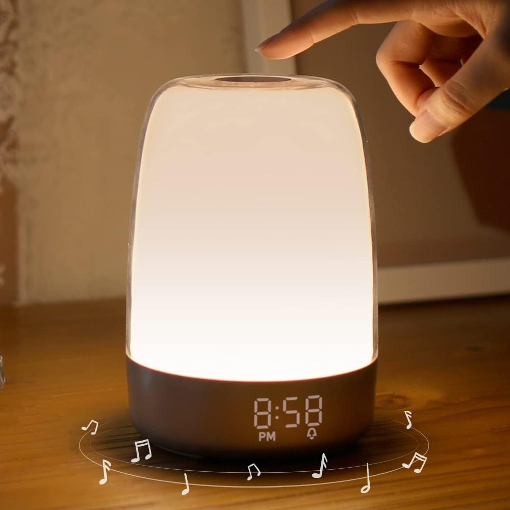 Lichtwecker mit Sonnenaufgangs-Simulation und USB-C Ladefunktion