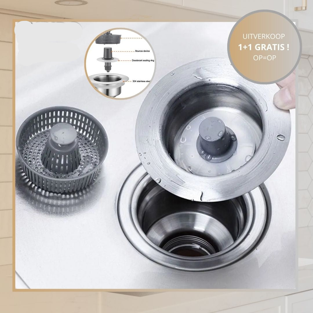 KlarheitPlus | 3-in-1 Drain Filter for Pure Drinking Water