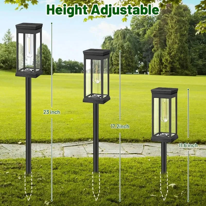 Solarbetriebenes Gartenlicht mit automatischem Dämmerungssensor