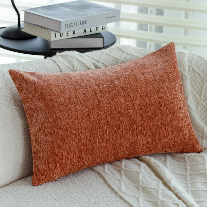 Luxurious Cushion Cover Made from Soft Chenille for Your Home