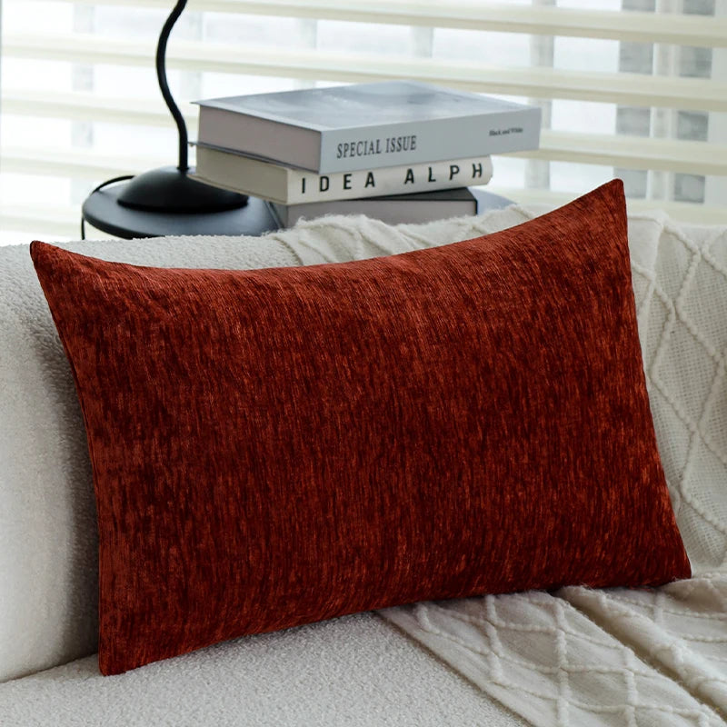 Luxurious Cushion Cover Made from Soft Chenille for Your Home