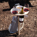 Stabiler Weinhalter für den Außenbereich – Praktischer Picknicktisch