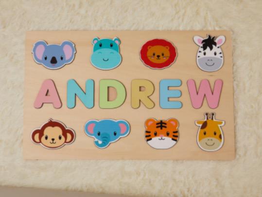 Individuelles Puzzle mit deinem Namen – Spaß beim Puzzeln erleben!