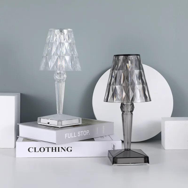 Elegant Crystal Table Lamp – Sparkling Light for Your Home