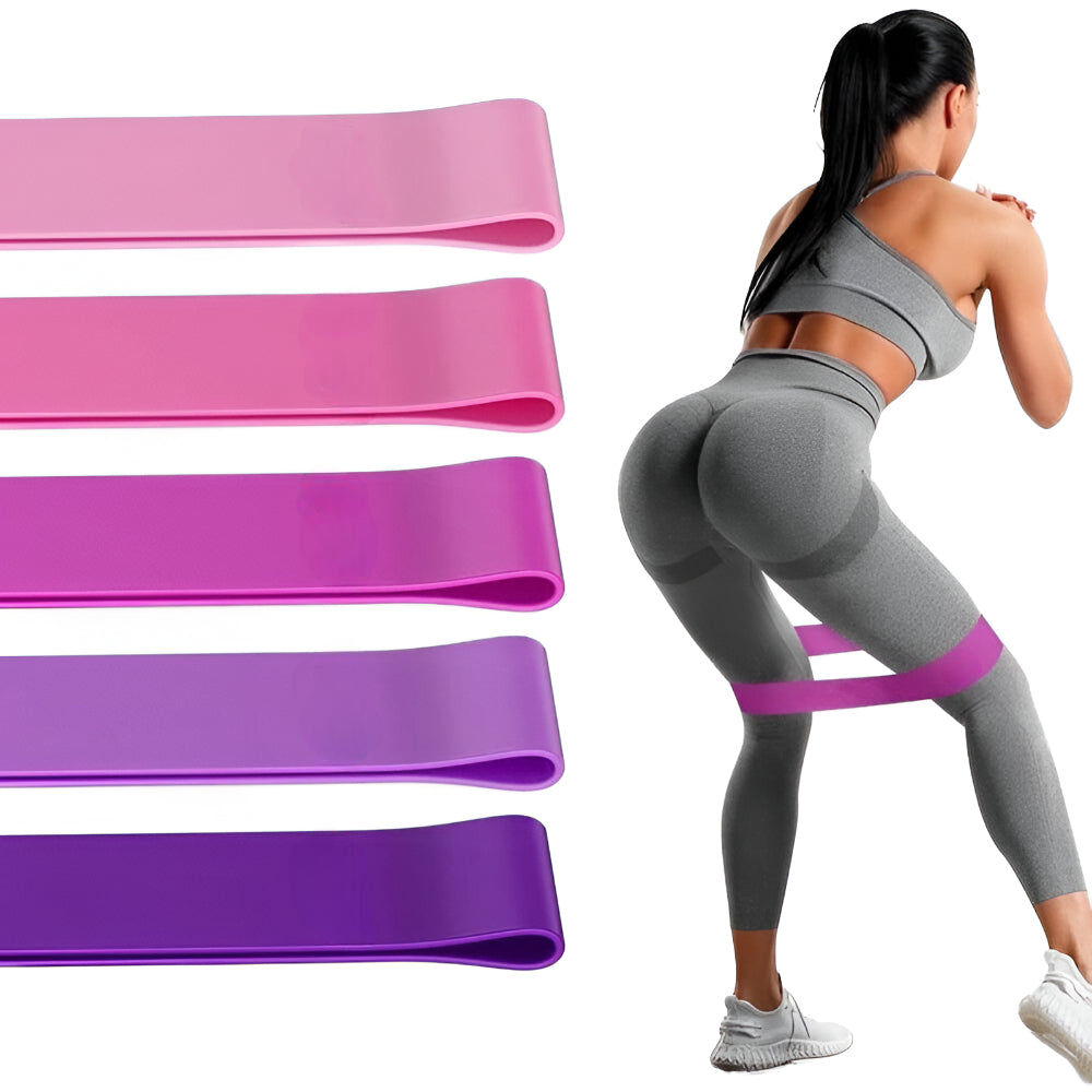 Flexibles Fitnessband Set für Effektives Training Zuhause