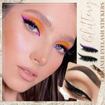 Wiederverwendbare Glitzer-Eyeliner und Wimpernaufkleber | Kaufe 1, Erhalte 1 Gratis