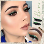 Wiederverwendbare Glitzer-Eyeliner und Wimpernaufkleber | Kaufe 1, Erhalte 1 Gratis