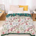 Sanfte Blüten Decke für Komfort und Stil