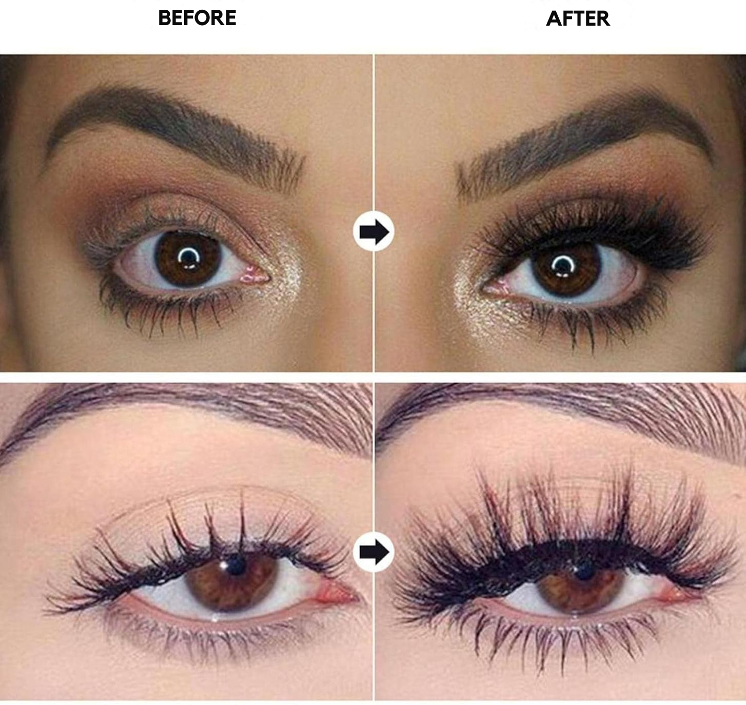 Dramatische Wimpern-Mascara | Volumen- und Längeneffekt | Wimpernzauber