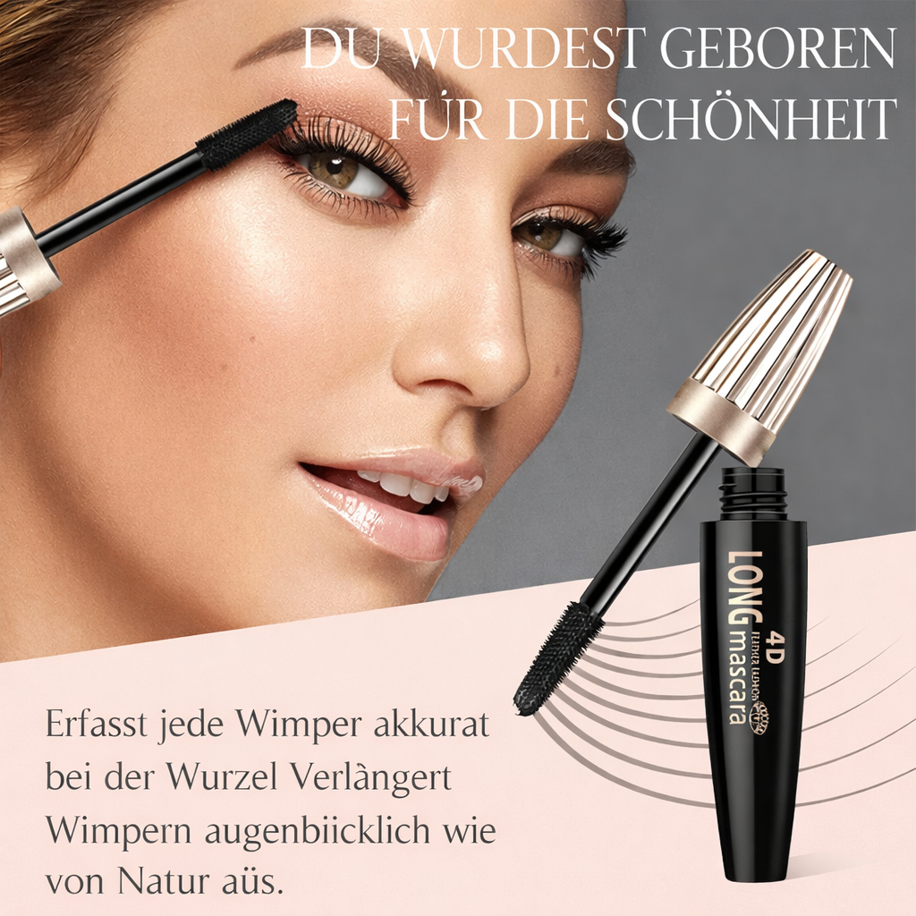 Wimpernverlängernde Mascara | Sofortige Länge & Volumen | Faserformel
