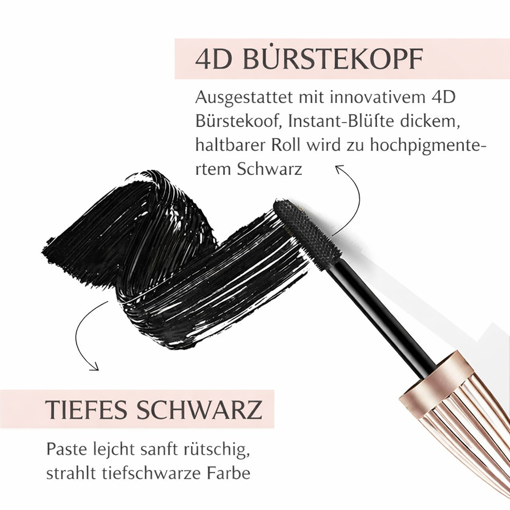 Wimpernverlängernde Mascara | Sofortige Länge & Volumen | Faserformel
