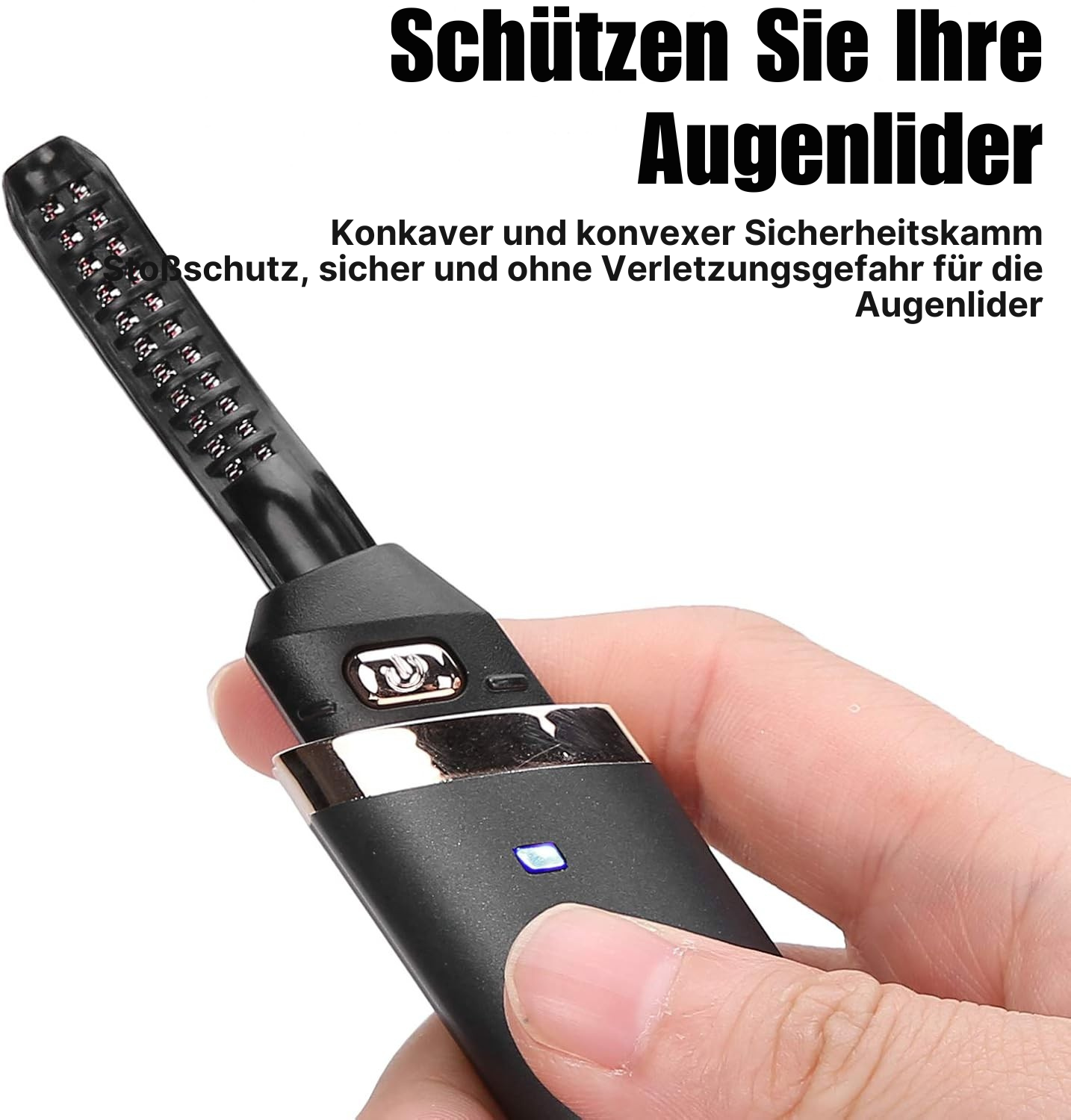 Wimpernformer | Schnelle Welle | Sanft & Sicher | USB Aufladbar | CurlMaster
