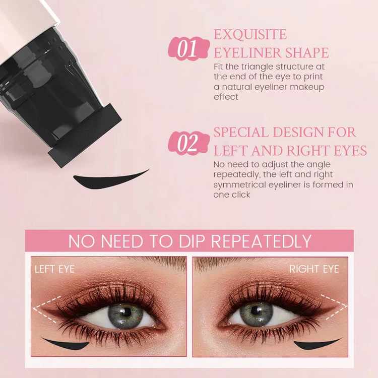 Einfache Lösung für makelloses Flügel-Eyeliner