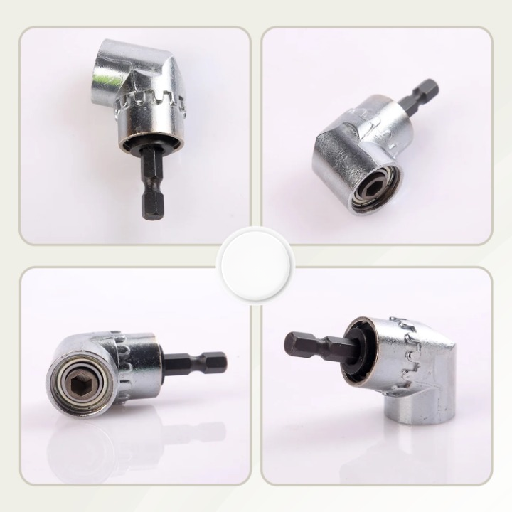 Winkelbohrer Adapter | Ideal für enge Stellen | Magnetischer Bits Halter
