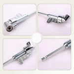 Winkelbohrer Adapter | Ideal für enge Stellen | Magnetischer Bits Halter