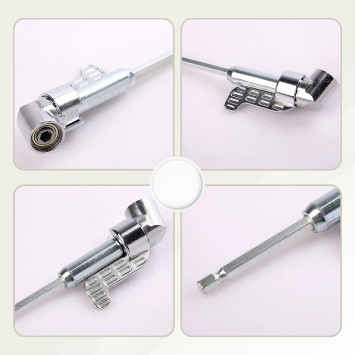 Winkelbohrer Adapter | Ideal für enge Stellen | Magnetischer Bits Halter