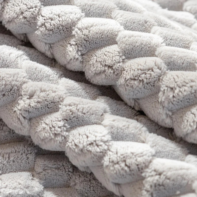Warmes und Stilvolles Sofaüberwurf mit Rutschfester Rückseite
