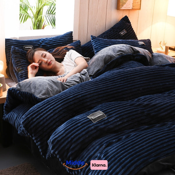 Fluffy Comfort Duvet Cover | Snug Warmth with Zipper
