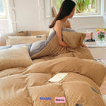 Fluffy Comfort Duvet Cover | Snug Warmth with Zipper