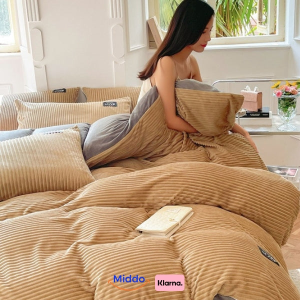 Fluffy Comfort Duvet Cover | Snug Warmth with Zipper