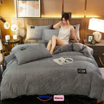 Fluffy Comfort Duvet Cover | Snug Warmth with Zipper