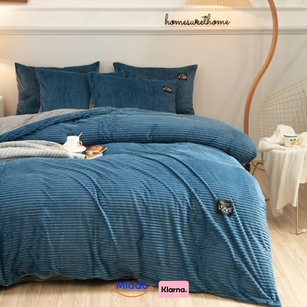 Fluffy Comfort Duvet Cover | Snug Warmth with Zipper