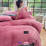 Fluffy Comfort Duvet Cover | Snug Warmth with Zipper