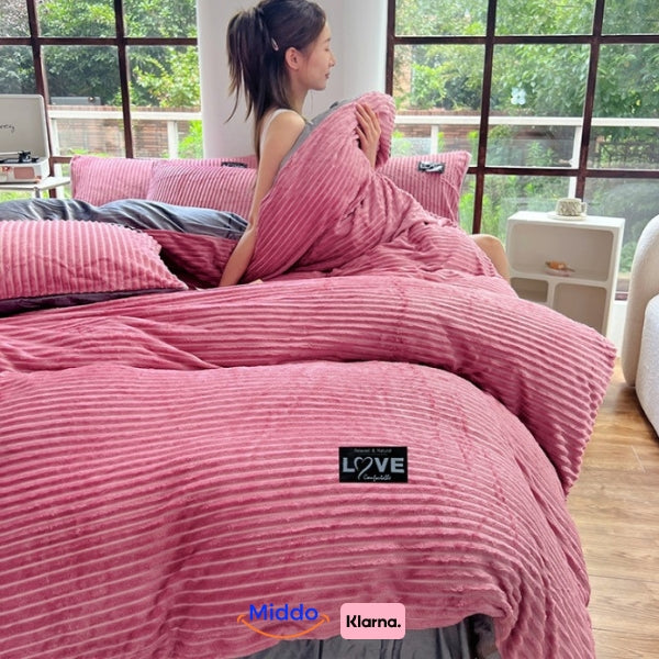 Fluffy Comfort Duvet Cover | Snug Warmth with Zipper