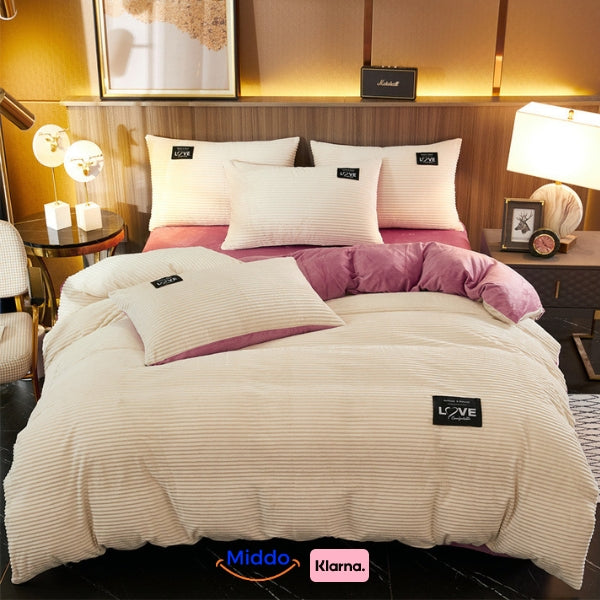 Fluffy Comfort Duvet Cover | Snug Warmth with Zipper