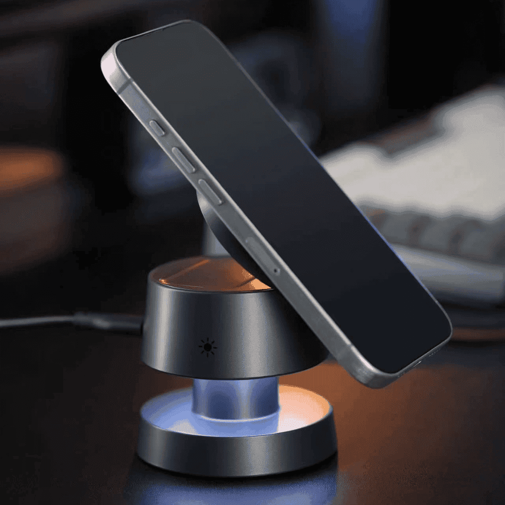 Elegante Drahtlose Ladestation für 4 Geräte