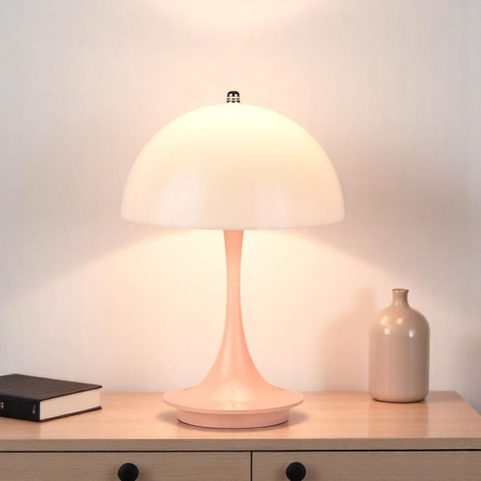 Kabellampe im Pilzdesign – Skandinavische Eleganz, Warmes Licht
