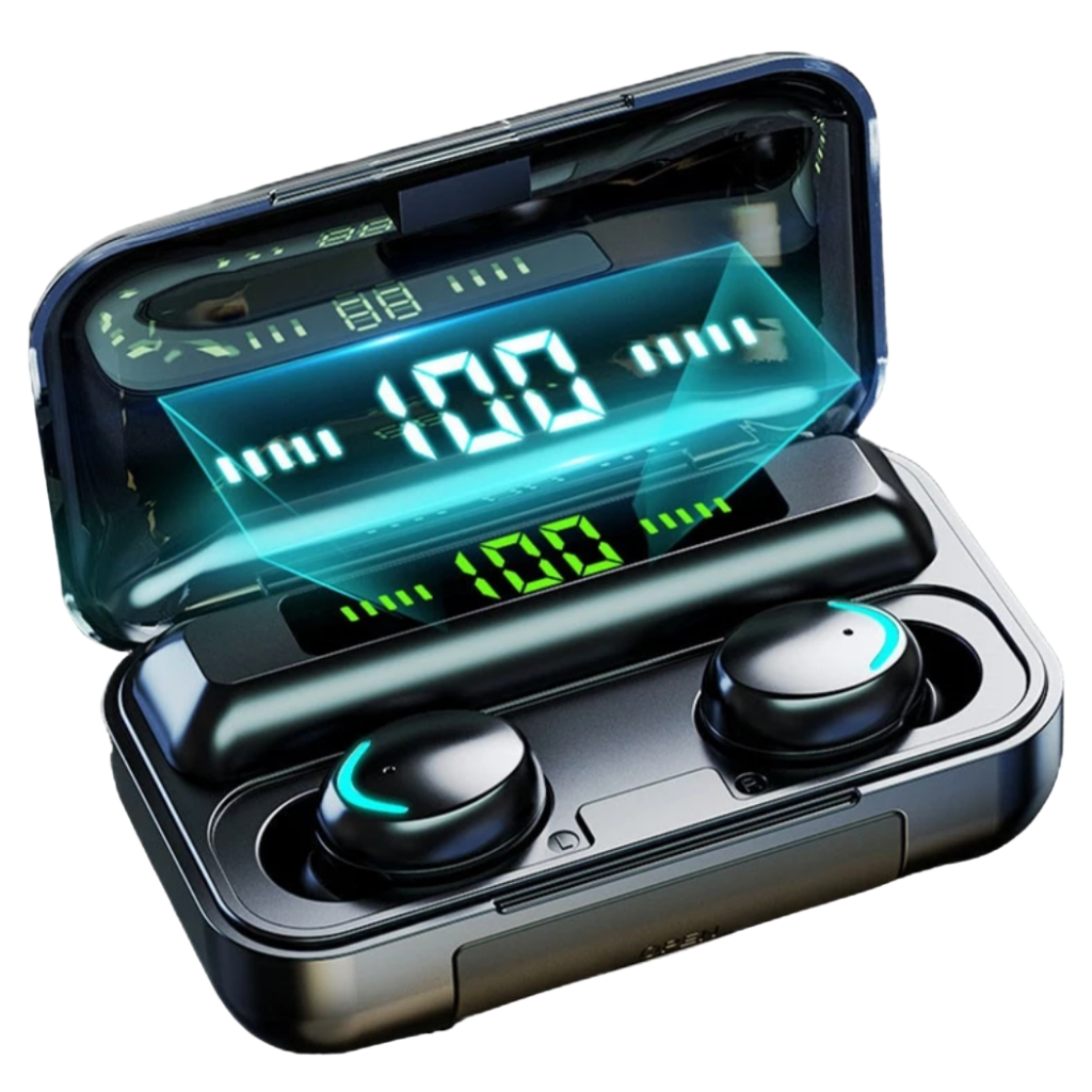 Wireless headphones with convenient charging case