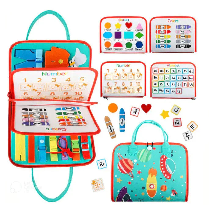 Learning Fun for Kids – Montessori Sensory Play Board