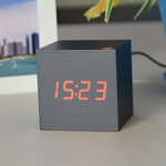 Stylish Wooden LED Wall Clock for Modern Living