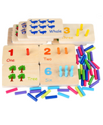 Wooden Counting Board Set - Playful and Practical Learning