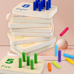 Wooden Counting Board Set - Playful and Practical Learning