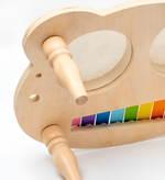 Wooden Drum Set - Musical Play and Creativity